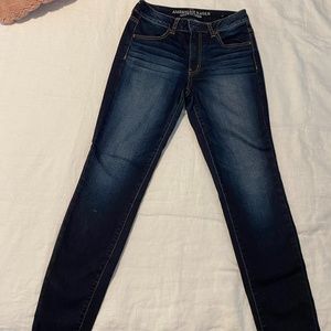 American Eagle-High rise jegging-size 6 short